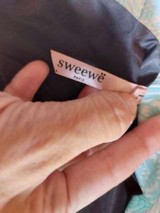 Vestido cóctel turquesa