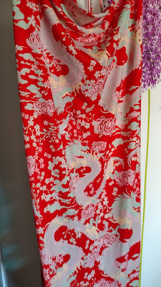 Vestido Bershka rojo - talla M