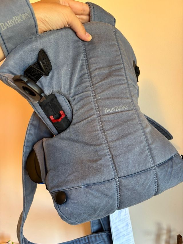 BabyBjorn Mini Portabebés - Denim