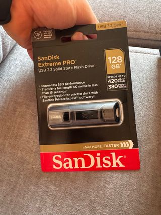 SanDisk Extreme PRO 128GB USB 3.2