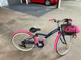 Bicicleta BTWIN casi nueva – urbana y ligera