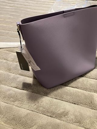 Bolso morado - bandolera