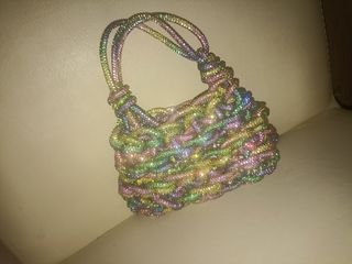 Borse in strass: multicolor & oro