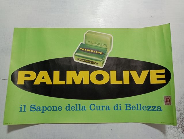 Locandina Palmolive vintage