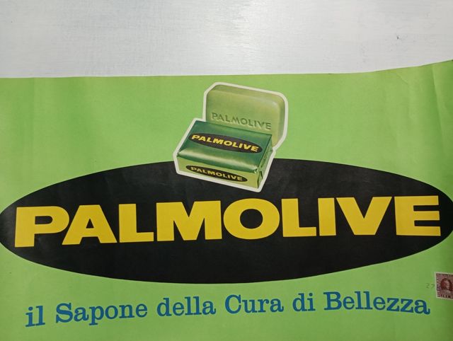 Locandina Palmolive vintage