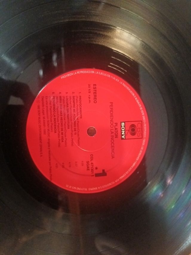 Platón - Perdiendo la Inocencia (Vinilo)