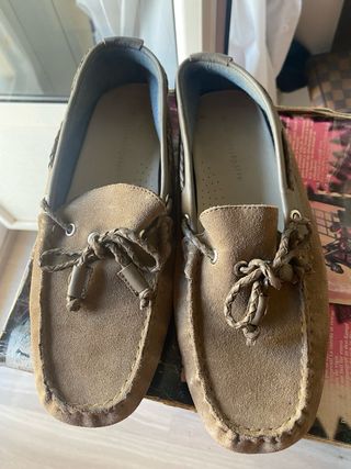 Náuticos gris zara