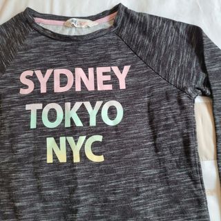 Sudadera gris ciudades