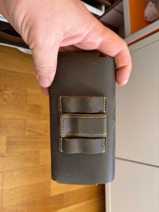 Riñonera táctica Marrón Piel