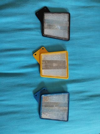 Pareja reflectantes Bicicleta BMX