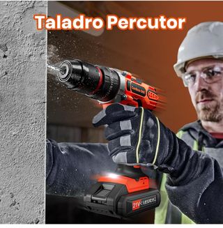 Taladro percutor inalámbrico 21V