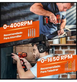 Taladro percutor inalámbrico 21V