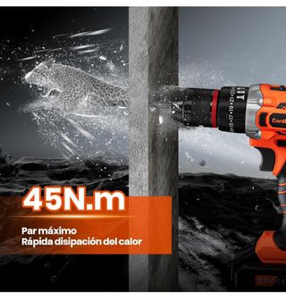 Taladro percutor inalámbrico 21V