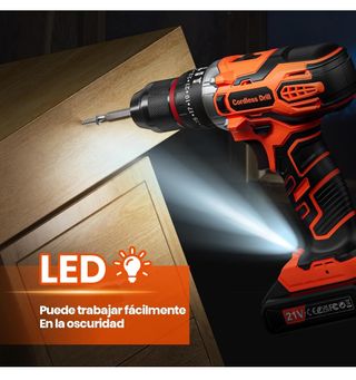 Taladro percutor inalámbrico 21V