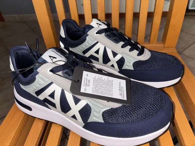 AX Armani Exchange Scarpe Uomo Blu Grigio