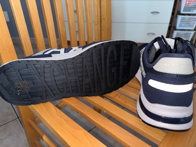 AX Armani Exchange Scarpe Uomo Blu Grigio