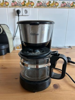 Cafetera Qilive filtro