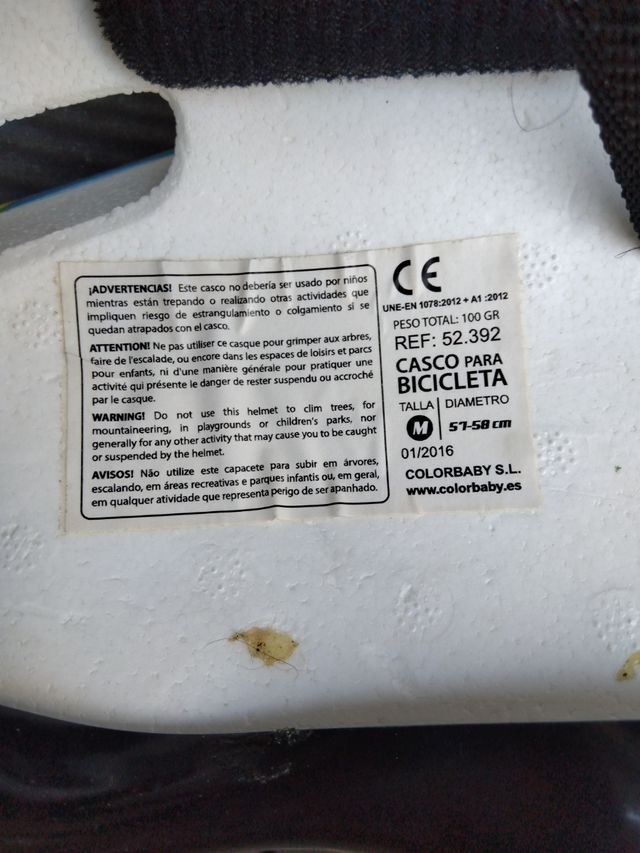 Casco bici niño/niña