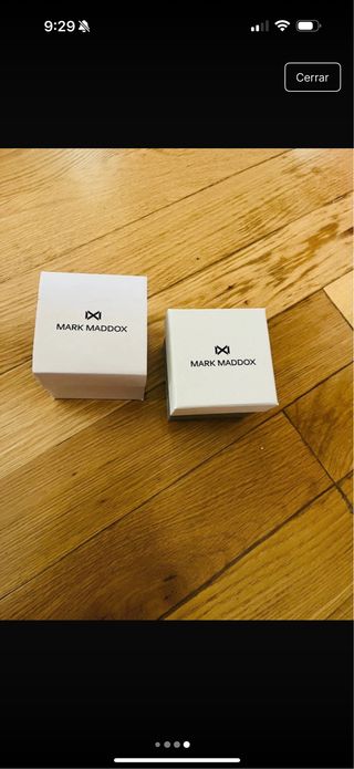 Reloj Mark Maddox - Plata y Blanco