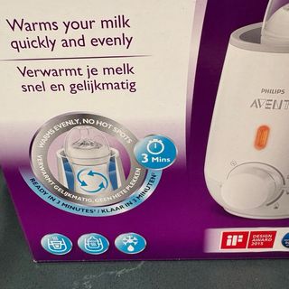 Calienta biberones philips avent