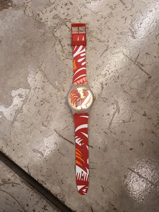 Orologio Swatch SUOZ226 Rocking Rooster Watch