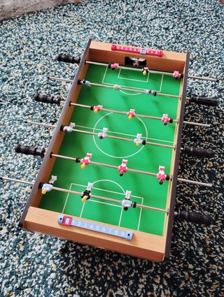 Futbolín de mesa