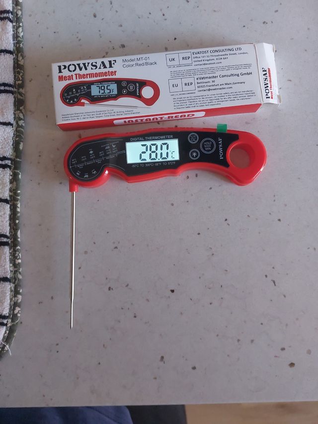 Termómetro de carne POWSAF MT-01
Para cocina