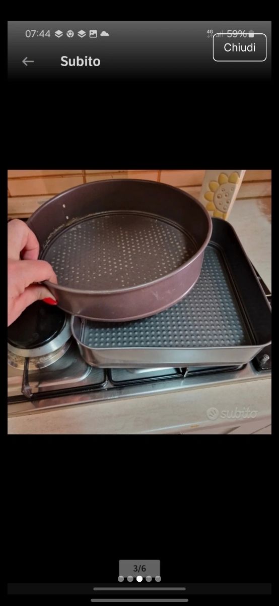 Set teglie alluminio - cucina