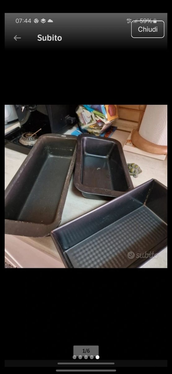 Set teglie alluminio - cucina