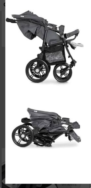 Carrito gemelar doble