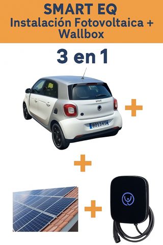 KIT Smart ForFour EQ + Wallbox + Inst Fotovoltaica