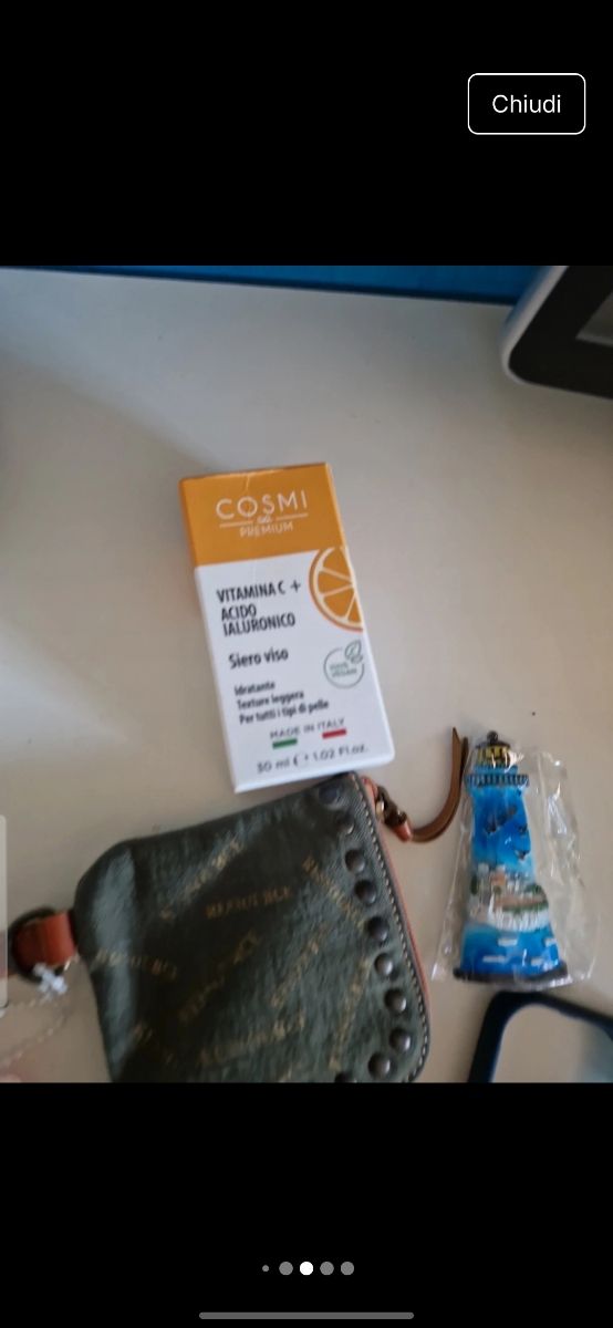 Siero viso Cosmi + portafoglio