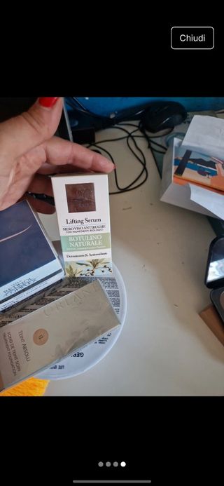 Siero viso Cosmi + portafoglio