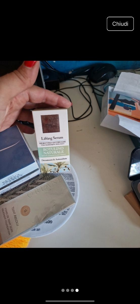 Siero viso Cosmi + portafoglio