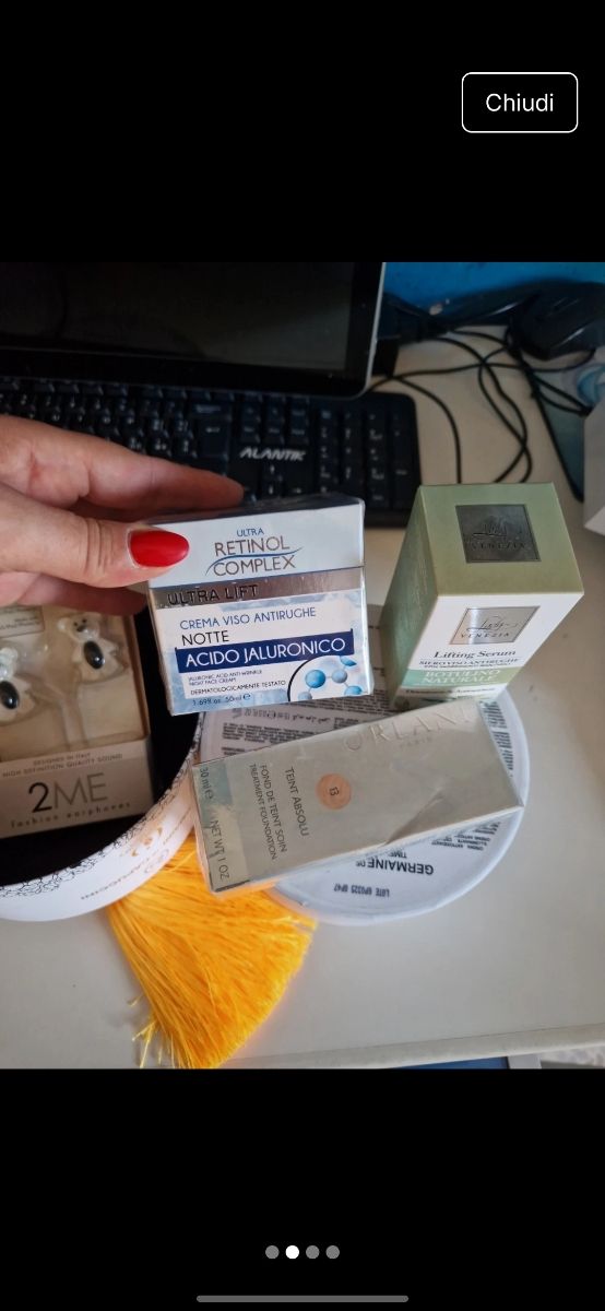 Siero viso Cosmi + portafoglio