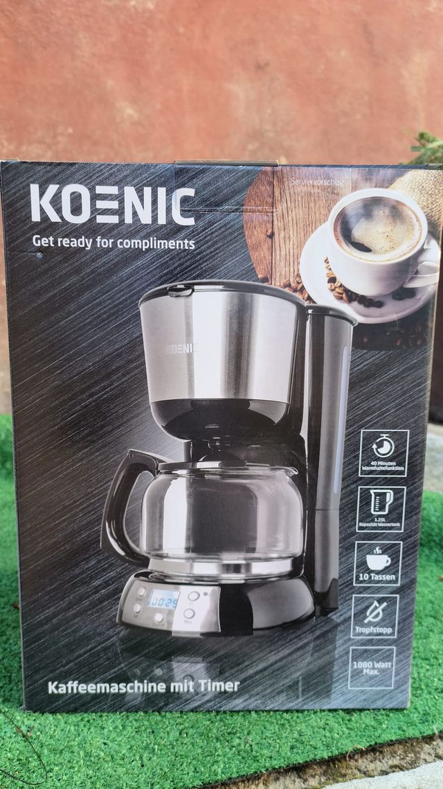 Cafetera Koenic KCM 101024 - 10 tazas