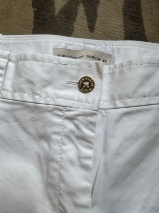 Pantalones Purificación García Blancos - 42
