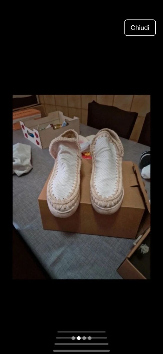 Stivaletti estivi beige/bianco