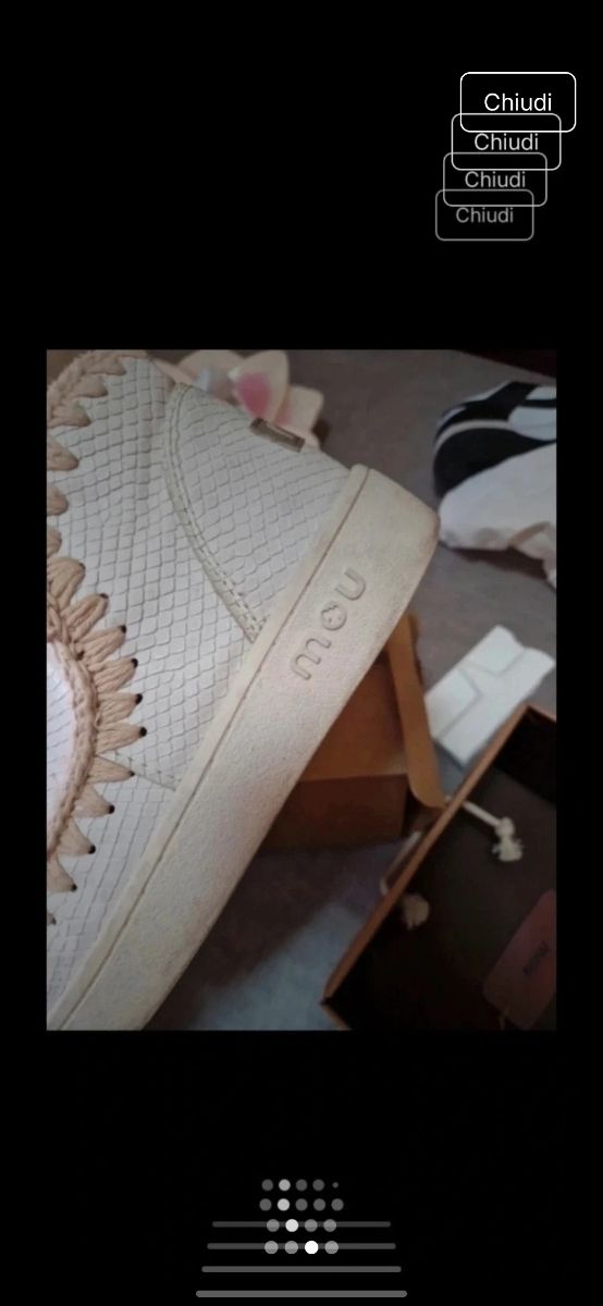 Stivaletti estivi beige/bianco