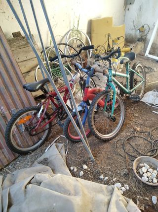 3 Bicicletas infantiles usadas