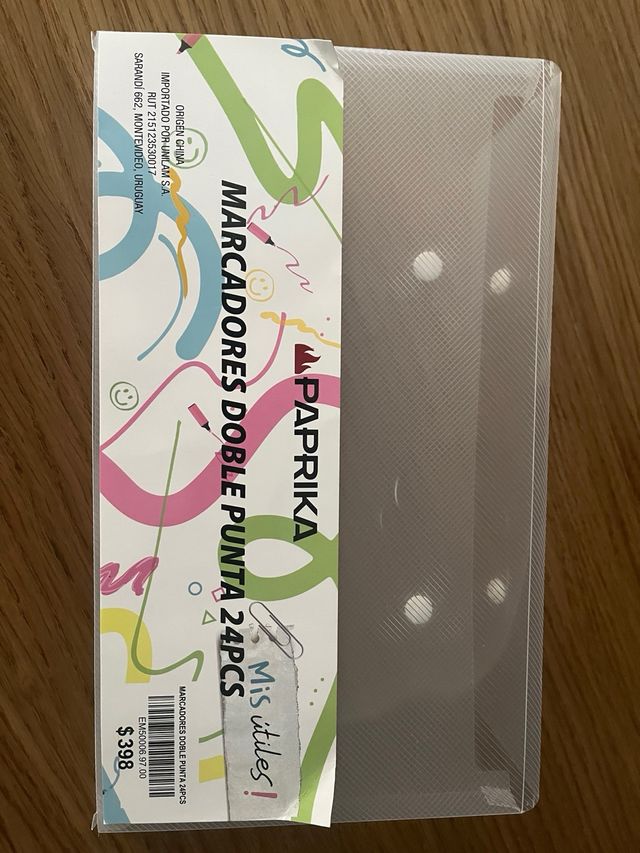 Rotuladores Doble Punta - 24uds