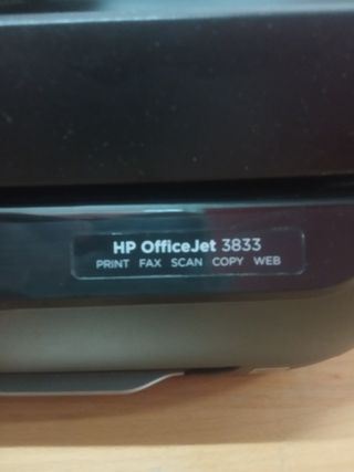 HP OfficeJet 3833 - Impresora