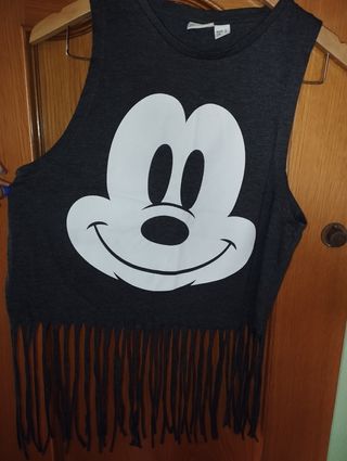 Top flecos Mickey Mouse - Talla S