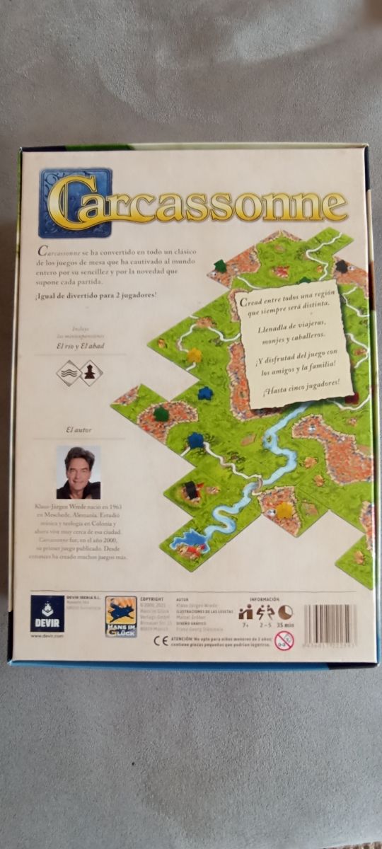 Carcassonne juego de mesa