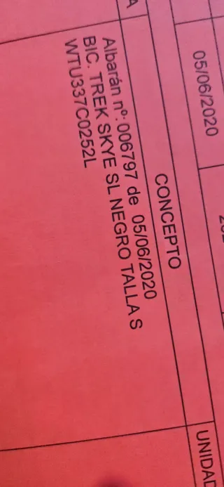 Bicicleta montaña Trek