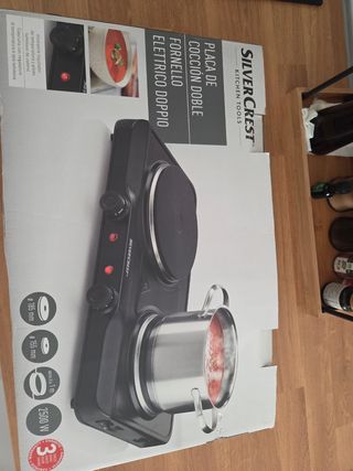 Fornello elettrico doppio Silvercrest