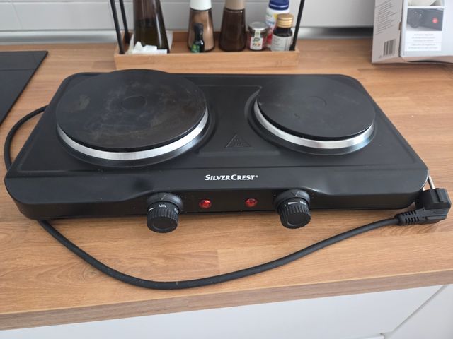 Fornello elettrico doppio Silvercrest