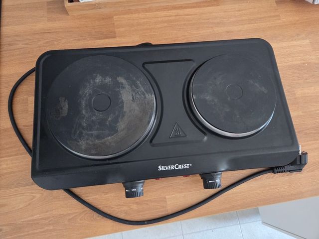 Fornello elettrico doppio Silvercrest