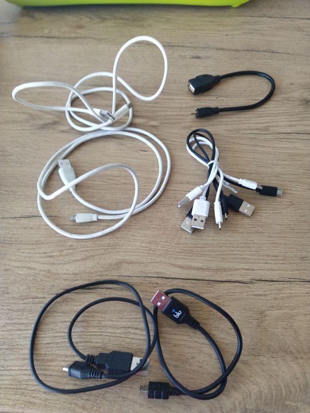 Cables USB - MicroUSB - MiniUSB