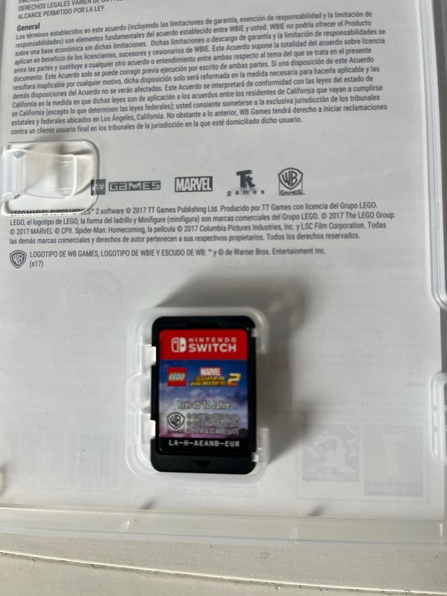 Nintendo Switch LEGO MARVEL